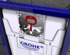 Как отрегулировать скорость смыва в инсталляции Grohe